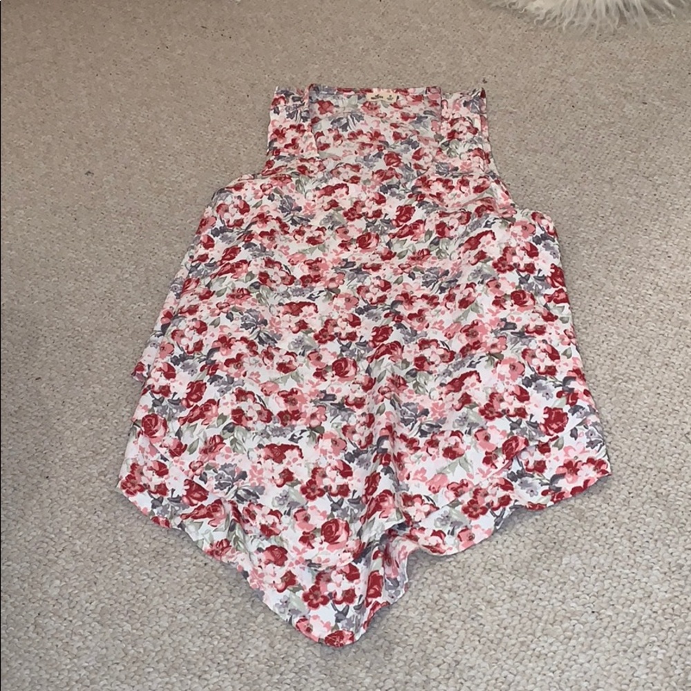 Floral Hollister Blouse